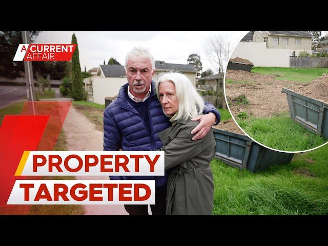 Residents' outrage as dodgy dumpers use private property as a local tip | A Current Affair