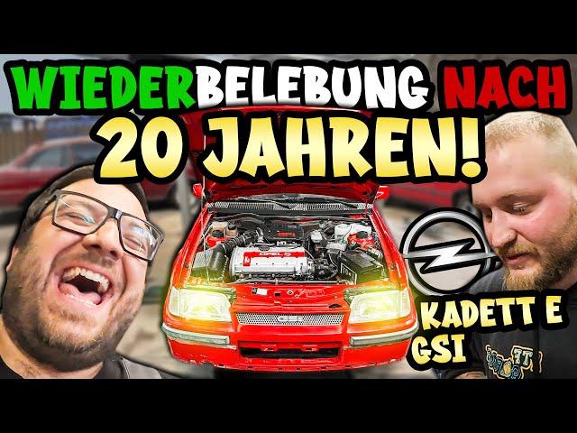 Wird er STARTEN? | Opel Kadett E GSI 16V | SCHRITT für SCHRITT zurück ins LEBEN!