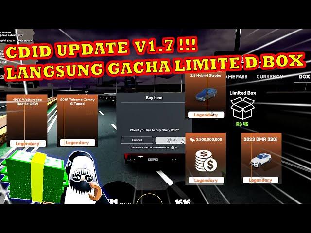 ABISIN LAGI 1000 ROBUX++ BUKA LIMITED BOX CDID DI UPDATE V1.7 !! #cdid