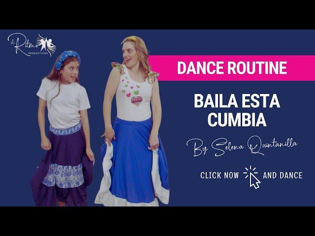 Dance Tutorial - "Baila Esta Cumbia" by Selena Quintanilla