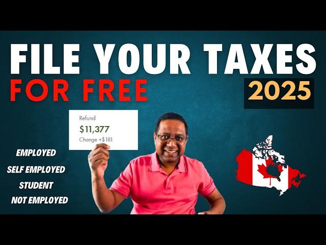 How to File Your Taxes in Canada for FREE (2025 Guide)