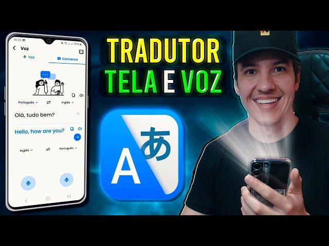 Tradutor de TELA e VOZ - Aplicativo INCRÍVEL