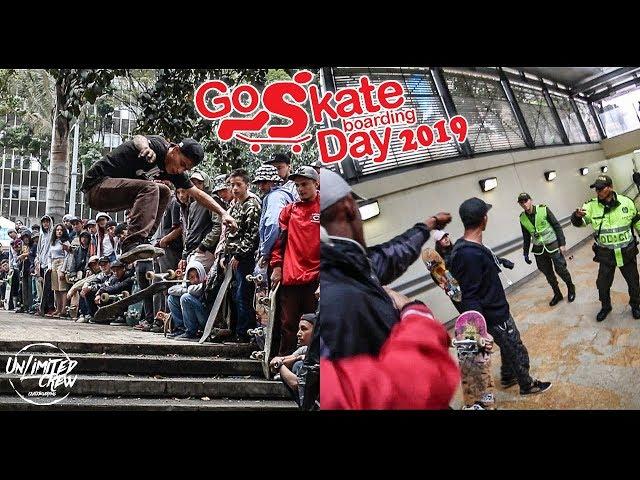 Dia del Skateboarding Bogota-Colombia 2019 (SKATER VS POLICIAS)