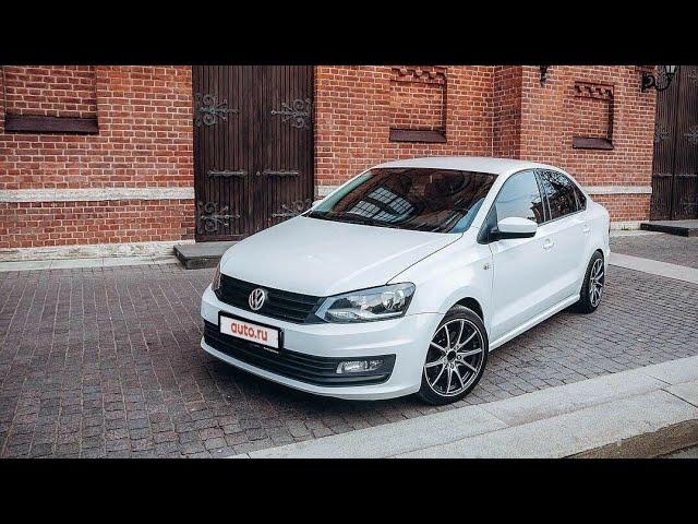 Volkswagen Polo установка biled Aozoom a13 на шпильки