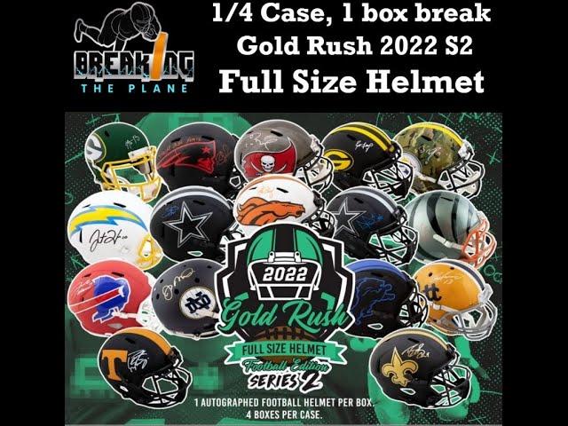 Ebay Gold Rush Full Size Helmet - then just one hour of Saturday Live Fills !