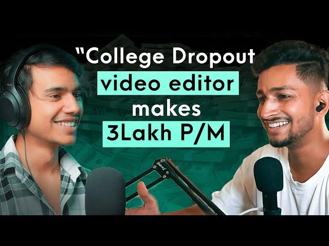 I Went from ZERO to 3Lakh P/m as a Freelance Video Editor in India @Themraadul