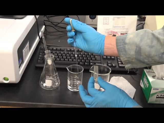 UV-visible Spectroscopy Demonstration