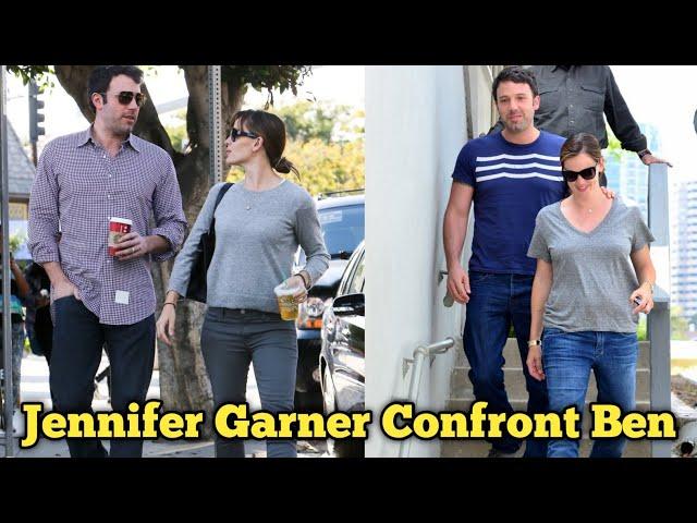 Jennifer Garner Confront Ben Affleck for Making Violet to Leave the house