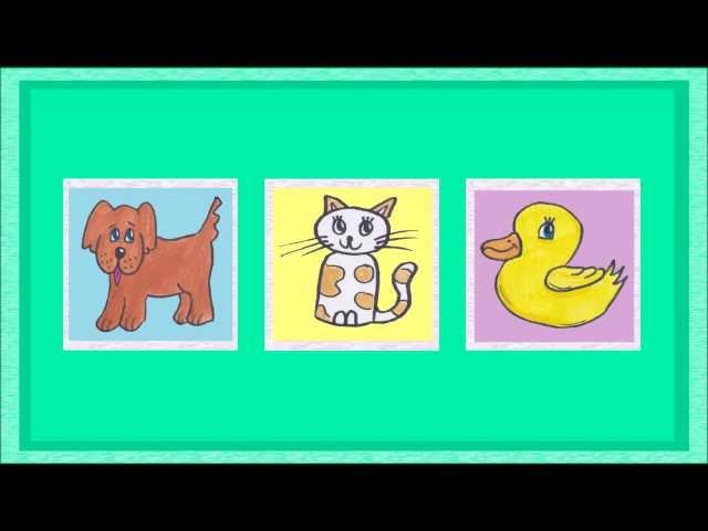 Learn German: ANIMALS (What's missing game)