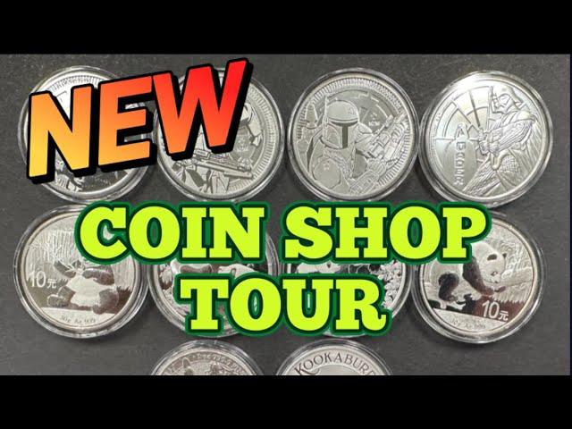 COIN SHOP TOUR featuring NEW SILVER