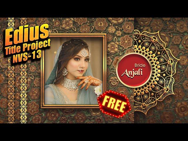 Artistic Edius Title Project Free Downlaod | Best Edius Cinematic Song Project | NVS 13