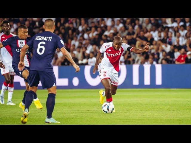 Mohamed Camara vs PSG - dribbling - skills - tackles & passe ~ 2022|HD.