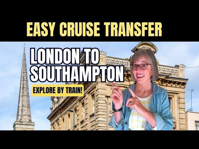 How to get from LONDON to SOUTHAMPTON train station| LONDON travel vlog