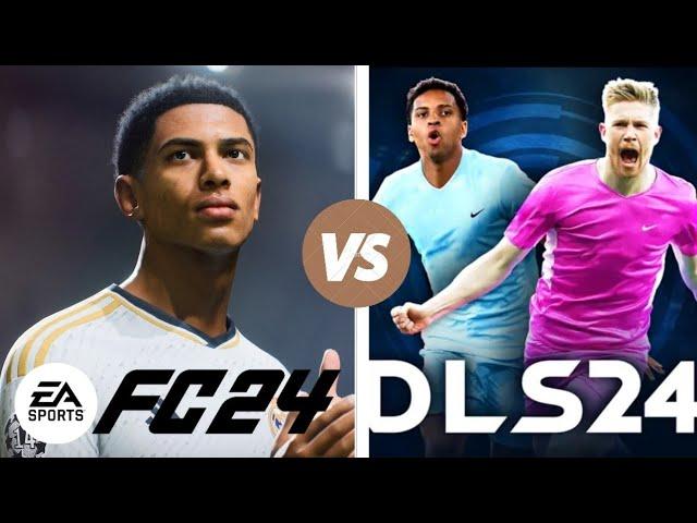 EA SPORTS FC 24 Mobile Vs DLS 24 Graphics Comparison