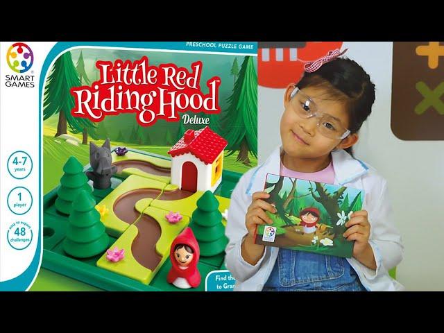 We play the Little Red Riding Hood game / 我们玩小红帽棋盘游戏 / 빨간모자 보드 게임