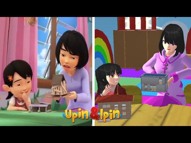 Kumpulan Tiru Aksi Upin Ipin Rumah Opah - SAKURA SCHOOL SIMULATOR