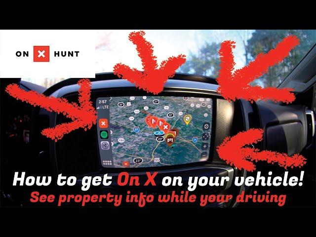 How to Display OnX Hunt Maps with Property Owners on Your Vehicles LCD Screen! | (DREAM COME TRUE!!)