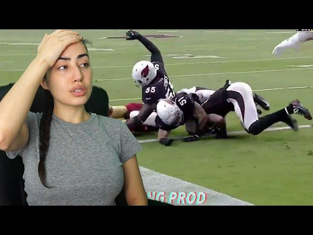 SOCCER FAN REACTS NFL Biggest Hits on QBs