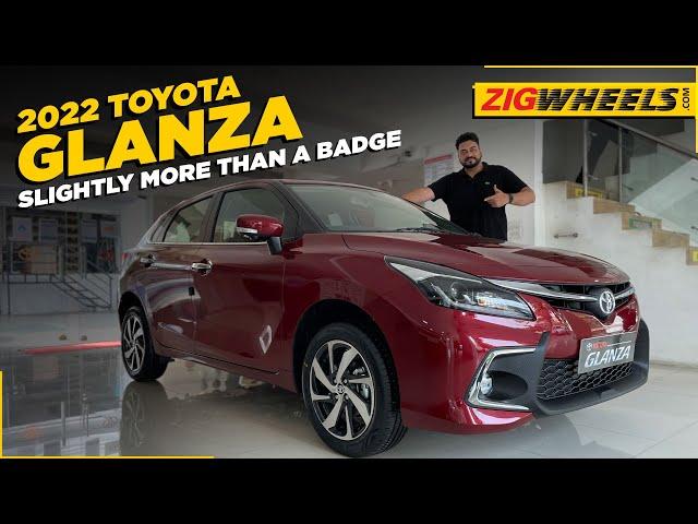 Toyota Glanza 2022 Walkaround | Get It Over The Baleno? | ZigWheels.com