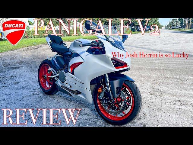 Ducati Panigale V2 Review and Why Josh Herrin is Lucky