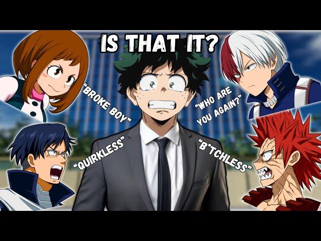 The Boy Who PEAKED in High School | My Hero Academia Final Chapter