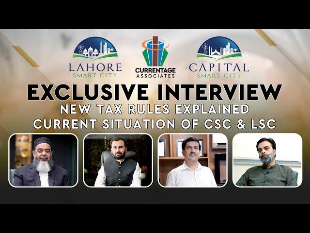 Muhammad Aslam Malik & Mujeeb Ahmad Khan Briefed About Taxes & Current Situation CSC & LSC