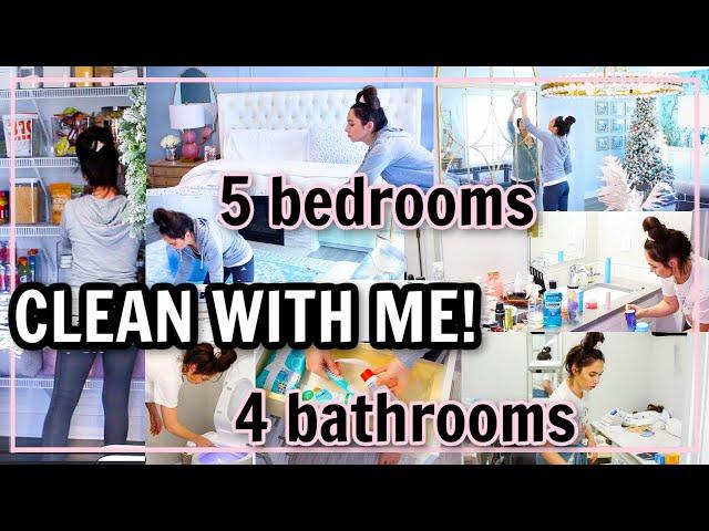 ENTIRE HOUSE CLEAN WITH ME! ALL DAY CLEANING MOTIVATION! | Alexandra Beuter