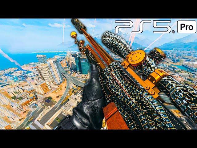 CALL OF DUTY WARZONE BLACK OPS 6 SOLO SNIPER GAMEPLAY PS5 PRO(No Commentary)