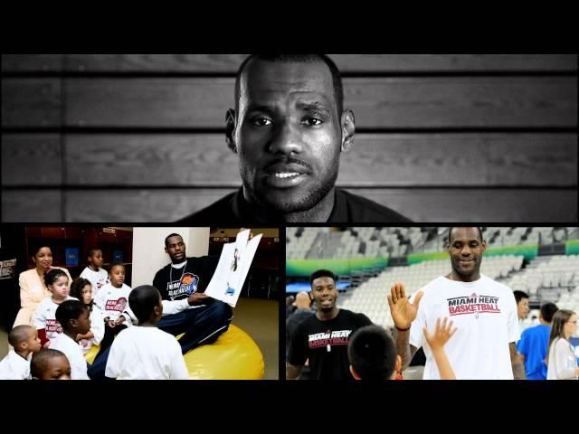 NBA Cares: LeBron James