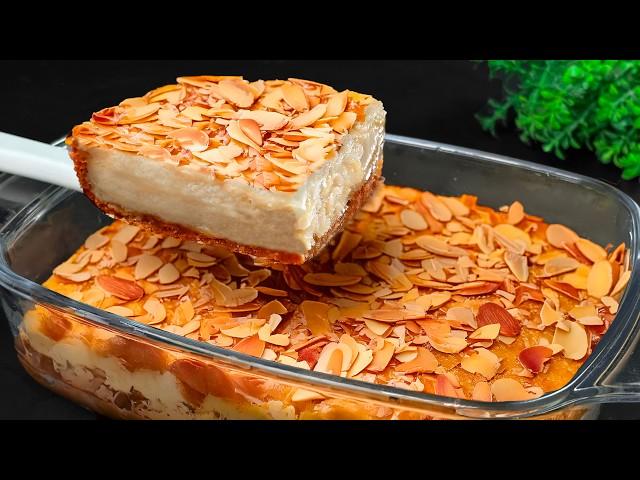 Only oats and apples! You can eat and lose weight! Healthy diet cake in 5 minutes!