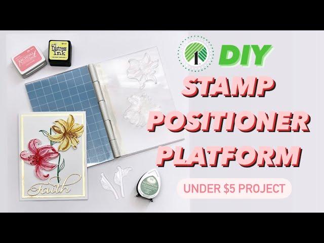 Dollar Tree DIY Amazing Stamp Platform 4x6 - Stamping Tool 