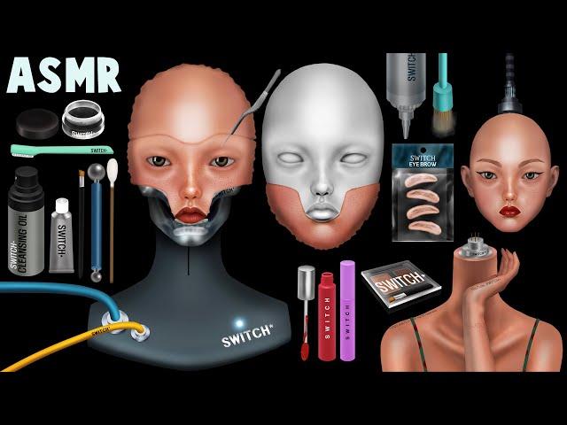 [ASMR | 스톱모션] How to make a humanoid | robot repair | make over