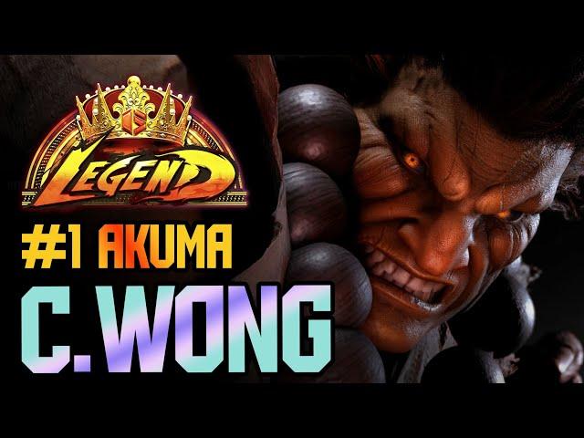 SF6  STUNNING Akuma performance by Chris Wong!