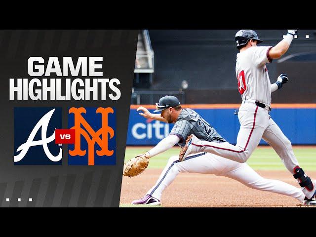 Braves vs. Mets Game Highlights (7/27/24) | MLB Highlights