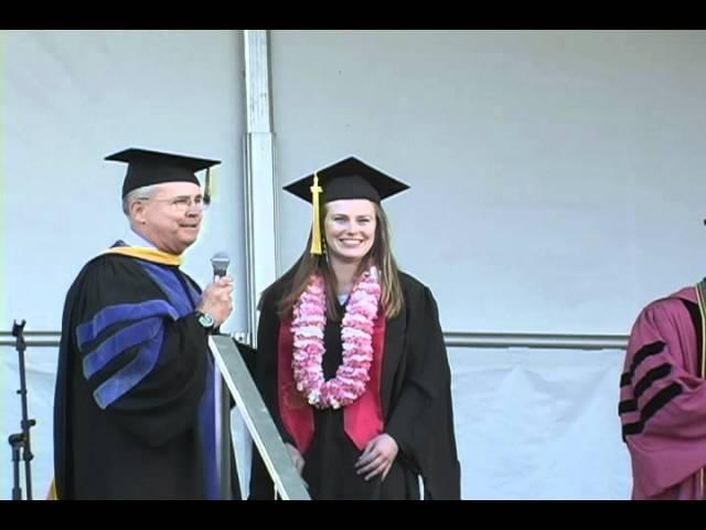 U.S. Marine surprises his sister at graduation