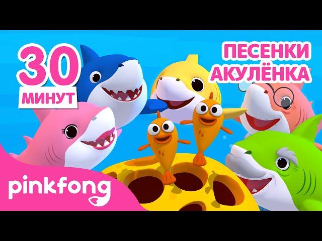 3D Акулёнок туруру туру | +сборник песенки | Пинкфонг! песни для детей