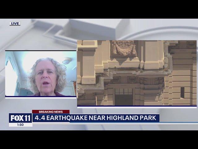 Caltech, USGS gives update on LA earthquake