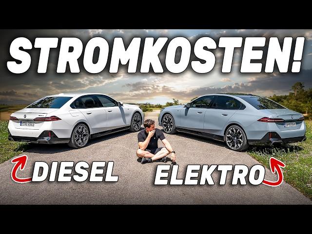 Darum versagt Elektro gegen Diesel! BMW i5 vs. BMW 520d