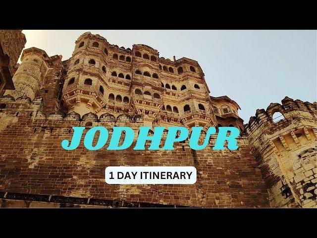 1 day Jodhpur itinerary | Jodhpur Tour | Top best places to visit | Mehrangarh Fort | Rajasthan trip