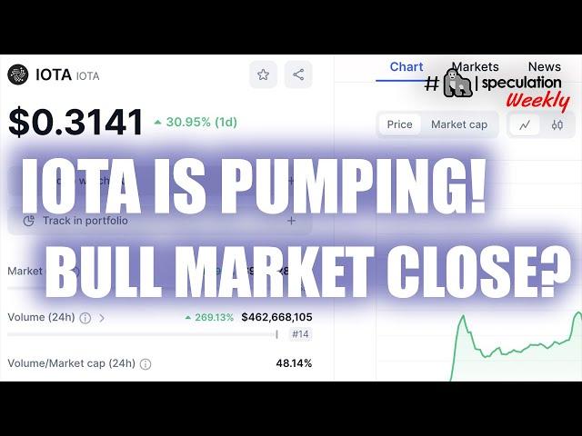 IOTA PUMP! How much will IOTA be worth in the bull market? LET'S SPECULATE!