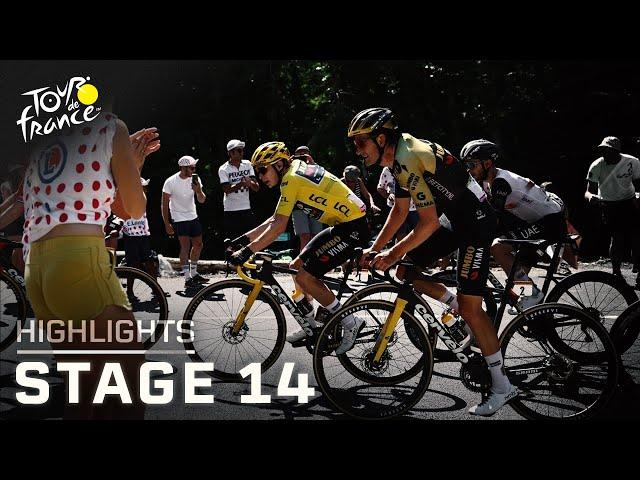 Tour de France 2023: Stage 14 | EXTENDED HIGHLIGHTS | 7/15/2023 | Cycling on NBC Sports