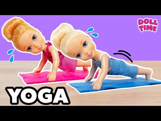 Elsie and Annie Favorite Fitness - Yoga Story ‍️