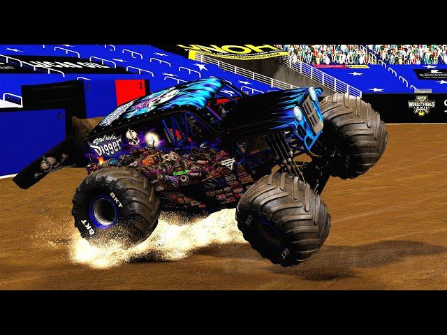 Crashes, Saves and Skills #07  I  BeamNG.Drive Monster Jam