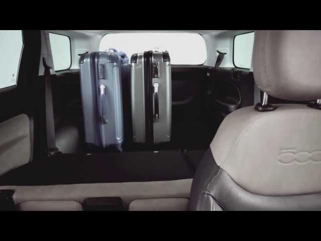 Fiat 500L Living luggage first glimpse