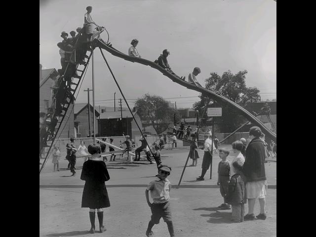 Playgrounds that your grandparents experienced during their Lifetimes. #childhoodmemories #childhood