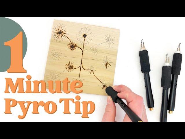 The best nibs aka tips to use in wood burning  |  Pyrography Nibs