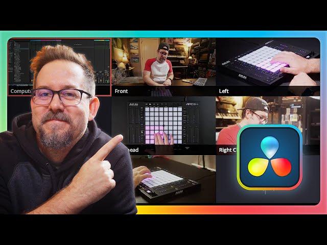 Davinci Resolve 18.6 Multi Cam Tut for Content Creators