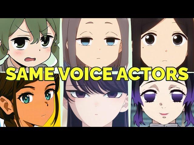 Senpai ga Uzai Kouhai no Hanashi All Characters Japanese Dub Voice Actors Seiyuu Same Characters