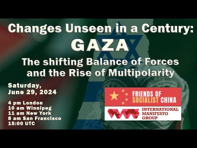 Gaza and the rise of Multipolarity