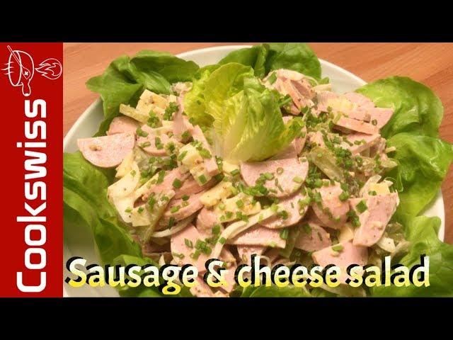 Swiss Cervelat and Cheese Salad - Sausage Salad (salad recipes)